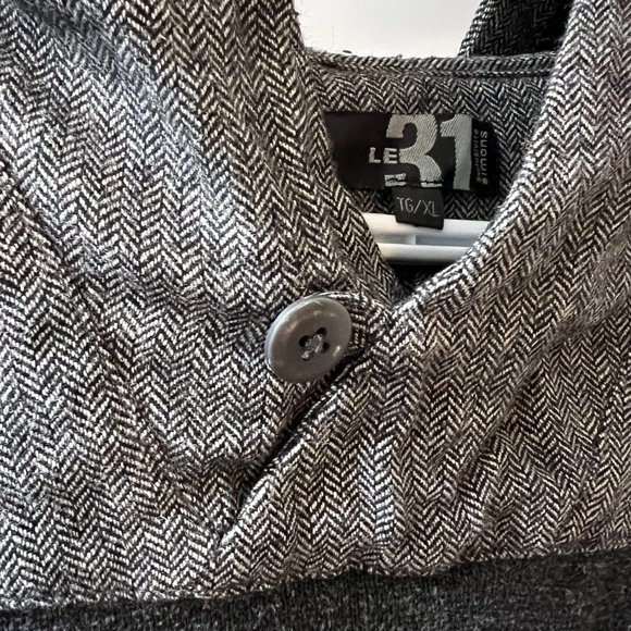 Men Sweater with Hoodie - Picture 3 of 3